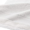 Tanaka Sangyo Handkerchief Imabari Towel Menka Sprout, White, Approx. 9.8