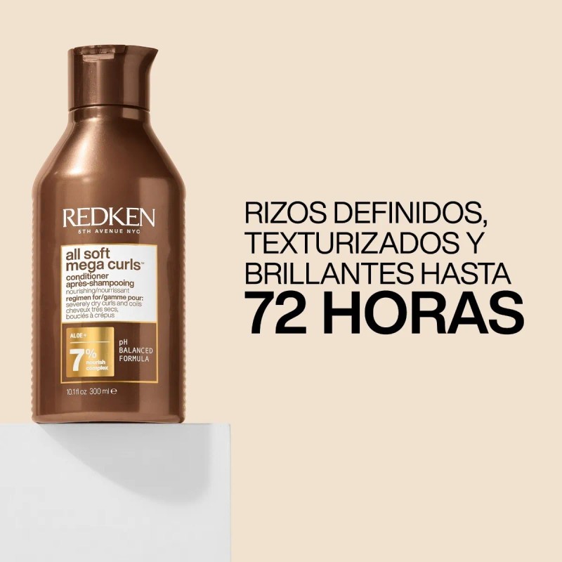 Acondicionador Redken All Soft Mega Curls Envase De 300 Ml