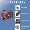 Hot Water Recirculating Pump with 3-Speed Control,Large Flow & Quiet