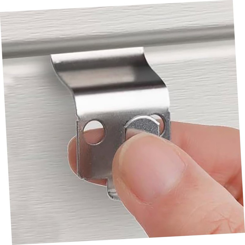 BUGUUYO 4pcs Wall Hook Vinyl Siding Hooks for Hanging Siding
