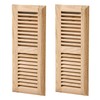 Homewell 2 Pcs White Oak Wood Floor Register, Drop in