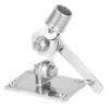 Marine VHF Stainless Steel Talkie Antenna Adjustable Base Bracket Holder