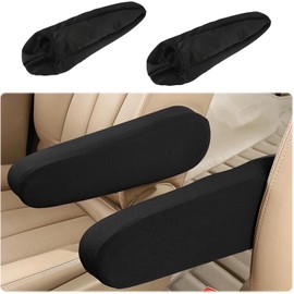 2 Pcs Car Arm Rest Cover Pad Armrest Pads For Car Car Armrest Cover Elastic Fabric Car Front Seat Arm Rest Cushion Universal Size Seat Arm Rest Cover Car Interior Accessories For Car Suv Truck And Van