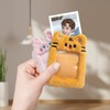 Plush ID Card Holder, Cartoon ID Card Case, Key Ring