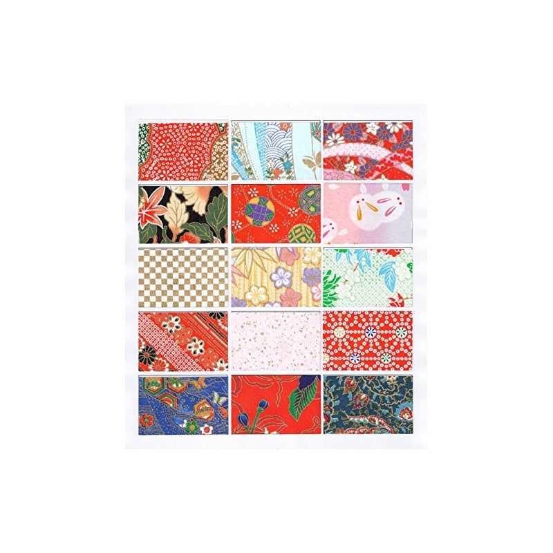 千代紙 sumahonoyoufukuya Washi 15 × 15 cm