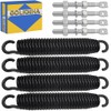 GOLKNHA 4 Pack Snow Plow Trip Spring Kit W/Eyebolts for