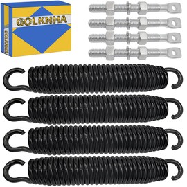 GOLKNHA 4 Pack Snow Plow Trip Spring Kit W/Eyebolts for Meyer Snowplow Western C, ST OEM# 09124 07017 90493 1302010