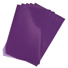 11 - Hydrangea Purple/Purple 5 Pieces Approx. A4 Size Approx. 7.9 x 11.8 inches (20 x 30 cm) / Iron Sheet Iron Print Sheet Cutting Sticker T Shirt Clothes Cotton Heat Transfer Rubber Sheet