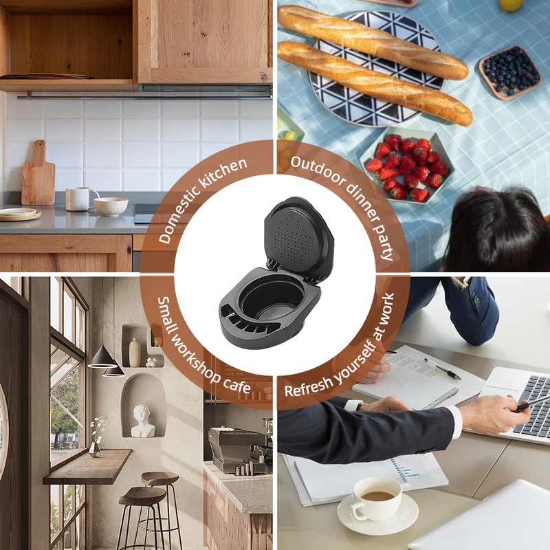 Reusable Coffee Pods Adapter Converter Holder for Espresso Refillable Coffee