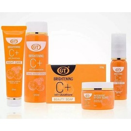 GT 5 GT Body Skin White Brightening Whitening C+ Glutathione Face Cream Soap SPF70
