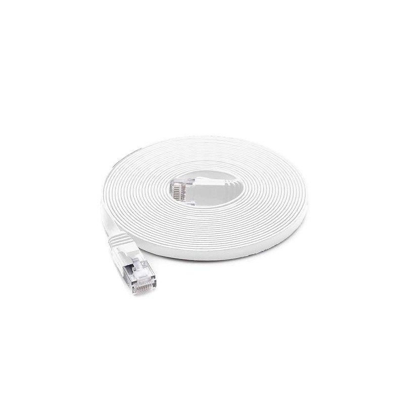 PNI Cablu de retea plat S/STP CAT7 U7050W, 2 x