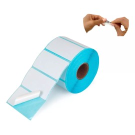 Slim Company Etiqueta Térmica Directa Blanca 51x25mm Rollo C/ 2000 Pzs Color Blanco