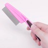 LLTGMV Flea Comb with Rubber Handle, Flea and Tick Comb