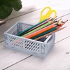 PATIKIL Mini Collapsible Basket, 2 Pcs 5.9 x 3.9 x