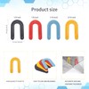 SZSYD 400PCS Plastic Shims, Horseshoe Shims, U Shaped Tile Spacers,