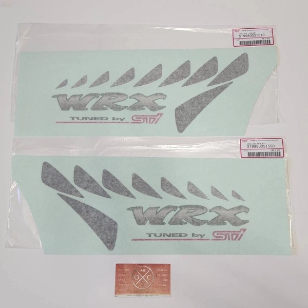 Subaru Genuine OEM GC8 Subaru WRX Tuned By STi Side