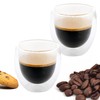 NORDIC SCHILLER Double-walled coffee glasses, latte macchiato glasses, double-walled, 2