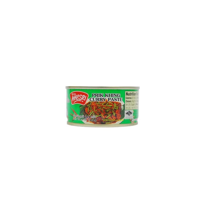 Maesri Thai Prik Khing Curry Paste - 4 Oz