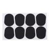 80Pcs Sax Mouthpiece Pad Silicone Black Cushion Patches Wind Instrument