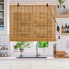 IMSGVIFO 23x72 Inch Bamboo Blinds for Interior Windows, UV Protection