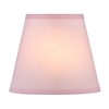 Aspen Creative 56005, Empire Uno Lamp Shade, Baby Pink, 5"