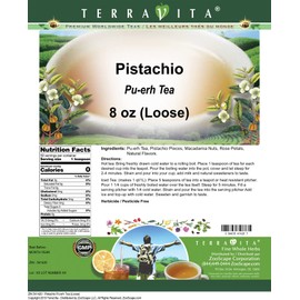 Pistachio Pu-erh Tea (Loose) (8 oz, ZIN: 541420)