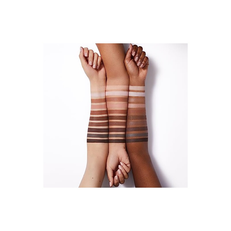 E.L.F. Cosmetics Mad for Matte Eyeshadow Palette, Nude Mood, 14