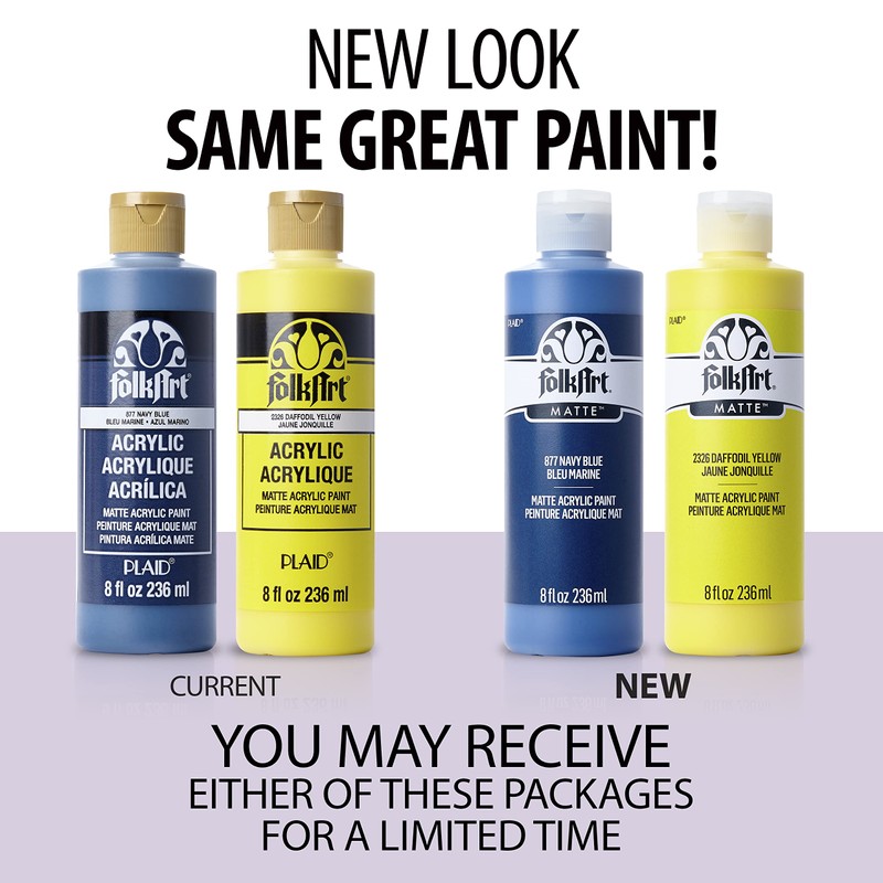 FolkArt Acrylic Paint, Pure Orange, 8 Oz