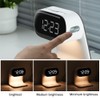 3in1 Multi-Functional Wireless Charging Alarm Clock Smart Night Light Qi