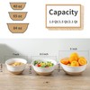 Tikooere Ceramic Mixing Bowls,Large Serving Bowls 2.1/1.5/1.0 Qt,Salad Bowls Set