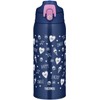 Thermos FJJ-801WF NVPL Vacuum Insulated 2-Way Bottle, Navy Purple, Direct