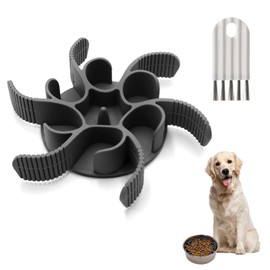 Slow Feeder Dog Bowl,Slow Feeder Dog Bowl Insert,Makes Meal Time Fun, Dog Bowls to Slow Down Eating,Promotes Healthy Digestion, Non-slip and Durable