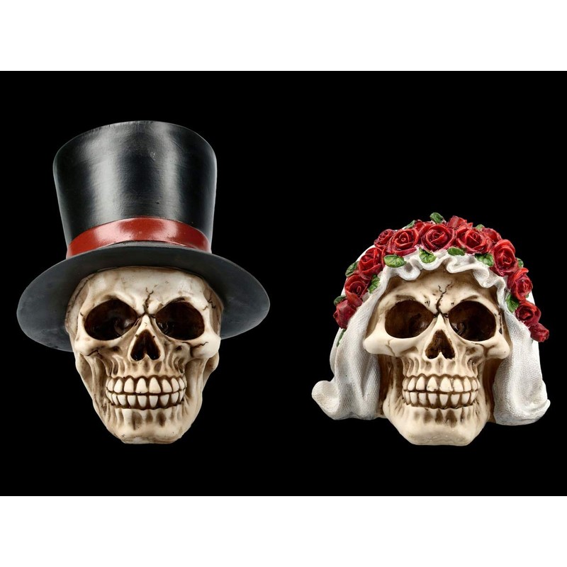 Figuren Shop GmbH Gothic Skulls - Bride & Groom |