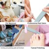 1000/4000 Grit Nail Buffing Block Professional Nail Buffer, Fingernail Files