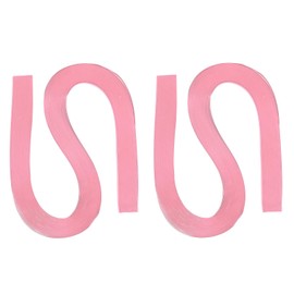 PATIKIL 240pcs Quilling Strips Paper 3/16"(5mm) 21"(54cm) Origami Paper Quilling Strip for Art DIY Hand Craft Christmas, Pink