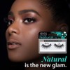 Ardell Natural Lashes False Eyelashes 106 - Black, Lightweight Strip