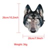 Qianly Wolf Head Mask Wolf Cover for Fancy Dress Party