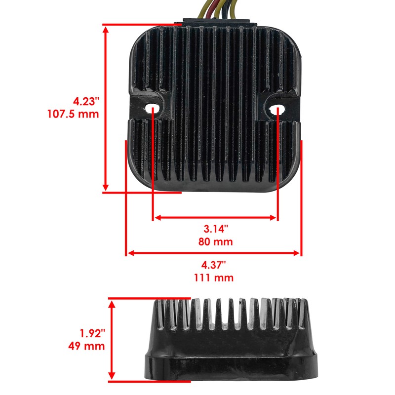 Caltric Regulator Rectifier Compatible with Polaris Ranger 4X4 700 Efi