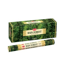 HEM Rain Forest Incense Sticks - Pack of 6-120 Count - 301g