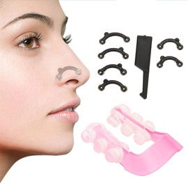 Clip moldeador para levantar la nariz, Nose Up Lifting Shaper Clip, perfiladores de nariz, Kit de Belleza alisadora Fashion para Nose, Nose Lifter, Nariz Levante Corrector de Plástico Herramientas de Belleza (3 tamaños)