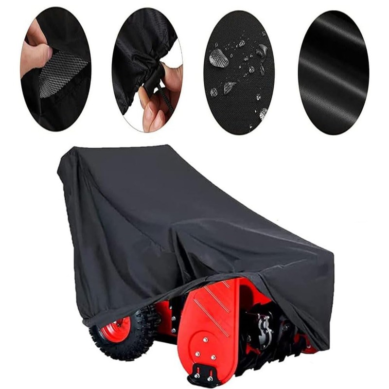 Snow Thrower Cover Waterproof Heavy Duty 420d Oxford With Windproof