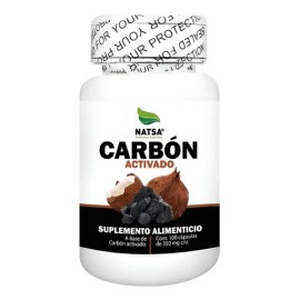Carbon Activado 100 Cápsulas, Calidad Premium Sabor Natural