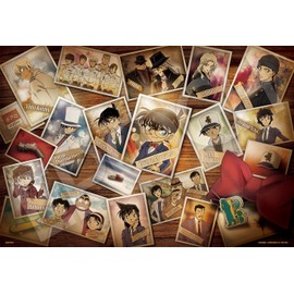 Epoch EPOCH 1053 Piece Jigsaw Puzzle, Detective Conan, Tabletop Evidence Photo, Super Small Piece (10.2 x 15.0 inches (26 x 38 cm), Includes Glue, Spatula and Score Tickets