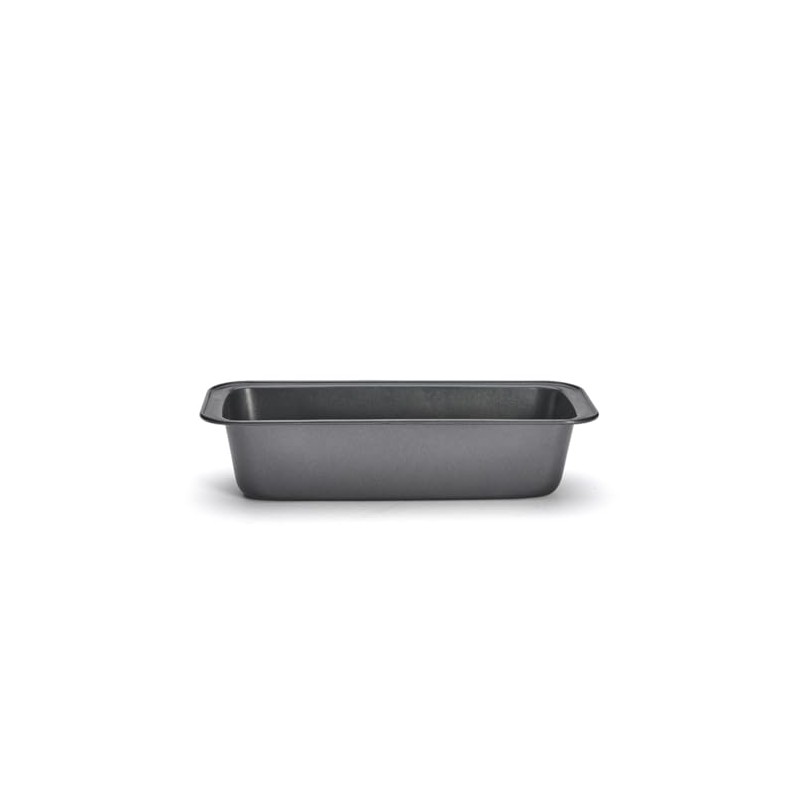 De Buyer Rounded Edge Cake Mould, 26 cm, Steel Grey,