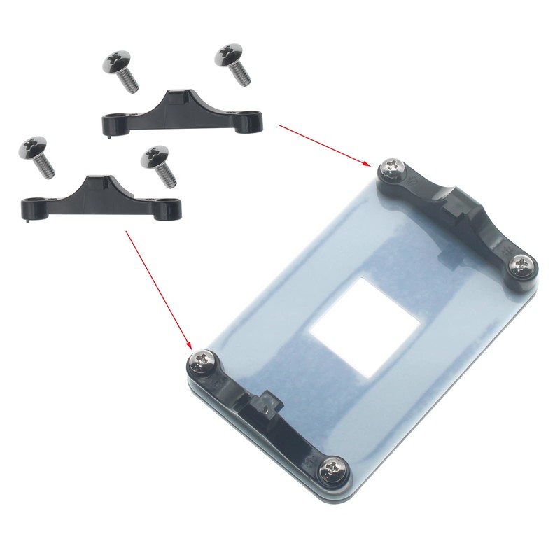 FDXGYH 2 Pcs AM5 Motherboard CPU Cooler Fan Bracket CPU