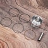 Gasoline Generator Piston Assembly Replacement Accessories Kit Fit for 168F-5.5/168F-1/GX160