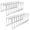 FLSEPAMB Pot Lid Organizer Pan Lid Organizer Kitchen Pot Lid