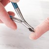 Easy Grip Cuticle Trimmer - Stainless Steel Spiral Spring Controlled