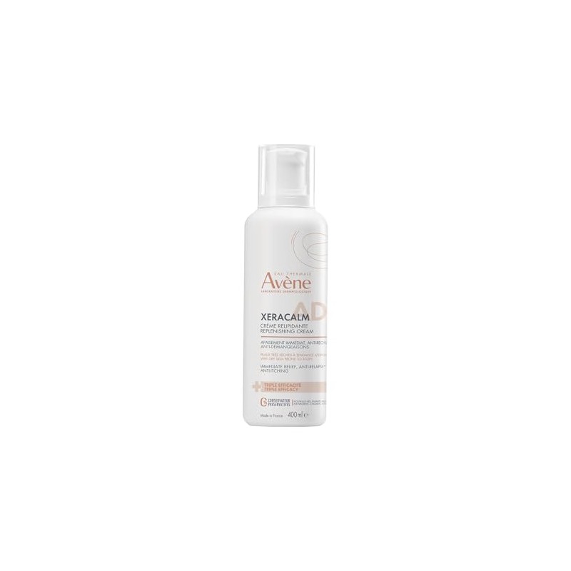 AVÈNE XeraCalm A.D Crema Relipidizante, Hidratación Diaria para Piel Muy