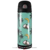 Skin Decal Wrap for Thermos Funtainer 16oz Bottle Coconuts Palm